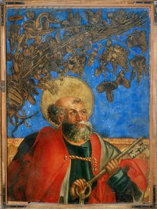 Sankt Peter, øverste sektion, detalje af historier om de hellige Peter og Paulus