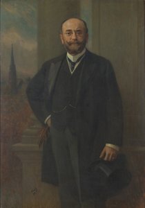 Wiens borgmester Dr. Richard Weisskirchner af Hans Temple