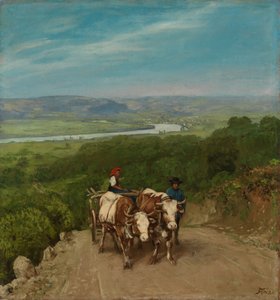 Op ad bakke af Hans Thoma