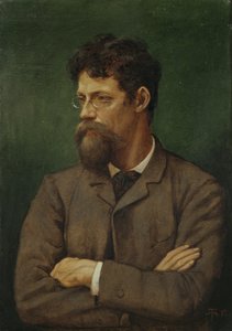 Der Maler Albert Lang af Hans Thoma