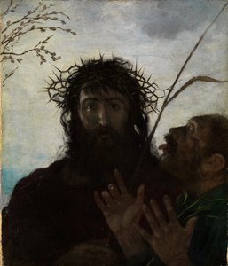 Hån mod Jesus af Hans Thoma