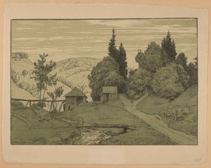Happach af Hans Thoma