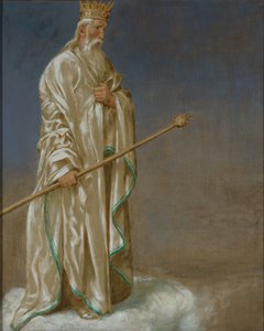 Januar (Isdronningen) af Hans Thoma
