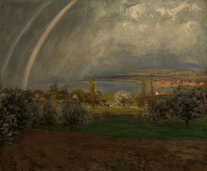 Landskab ved Ermatingen af Hans Thoma