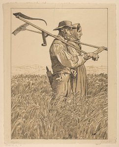 Et par græsslåere af Hans Thoma