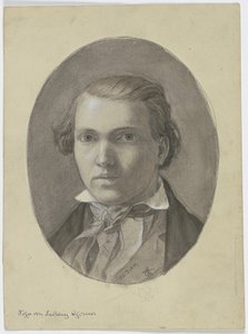 Portræt af en søn af Ludwig Thoma af Hans Thoma