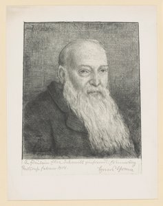 Selvportræt af Hans Thoma