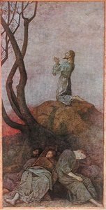 The Agony in the Garden, illustration fra 