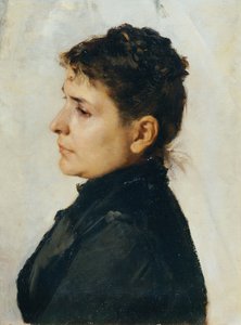 kvinde i profil