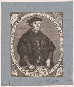 Portræt af Christoph II Kreß von Kressenstein af Hans Troschel