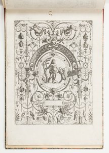Tavle 15, fra Grotteßco på forskellige måder (Various Grotesques)