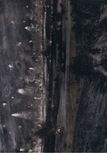 Det tredje slag ved Champagne: Artilleribombardement vest for Argonnes, september 1915, illustration fra Hindenburg udgivet af Daterlandischer Derlag C U Weller Berlin af Hans W. Schmidt