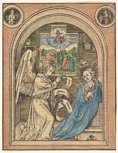 Bebudelsen, slutningen af det 15.-begyndelsen af det 16. århundrede. af Hans Wechtlin the Elder