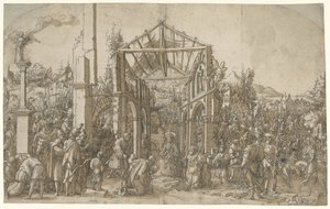 Kongernes tilbedelse af Hans Weiditz (II) (attributed to)