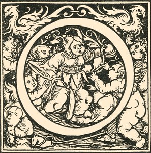 O - An Alphabet af Hans Weiditz, c1520-1521, 1908.