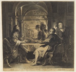 Måltid i Emmaus af Hans Witdoeck
