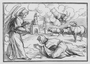 Gabriel Comforteth Daniel, Daniel VIII, 17 af Hans after Holbein the Younger