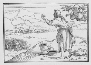 Habakkuk klager over landets uretfærdighed, Habakkuk I, 2 af Hans after Holbein the Younger