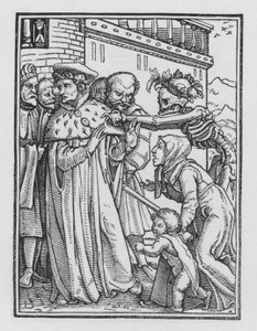 Holbeins Dødedans: Hertugen af Hans after Holbein the Younger