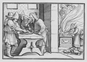 Josias sørger for at holde en højtidelig påske, 2 Krønikebog XXXV, 1 af Hans after Holbein the Younger