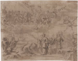 Allegorisk fremstilling af Hans von Aachen (possibly)