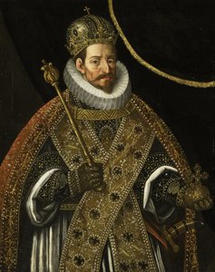Portræt af Matthias 1557-1619, hellig romersk kejser, ca. 1610 af Hans von Aachen