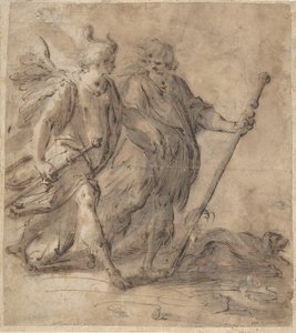 Tobias og englen af Hans von Aachen