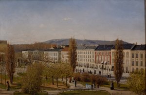 Karl Johans gade af Harald B. Hansen