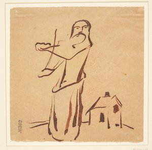 Violinspiller af Harald Giersing