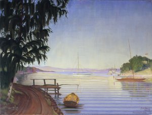 Fra Nærsnes Bugt af Harald Oscar Sohlberg