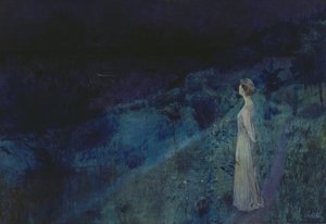 The Silence (olie på lærred)