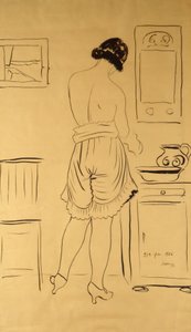 Toilet af Harald Oscar Sohlberg