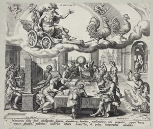 Merkur af Harmen Jansz. Muller
