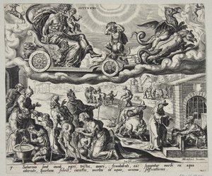 Saturn af Harmen Jansz. Muller