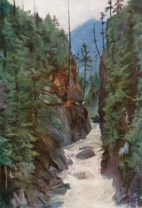 Capilano Canyon, nær North Vancouver af Harold Copping
