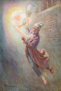 Illustration til A Christmas Carol af Charles Dickens af Harold Copping