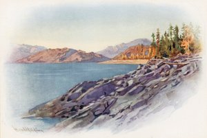 Ved Kootenay-søen af Harold Copping