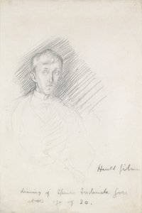 Portræt af Frederick Spencer Gore 1878-1914, c1911-1912 af Harold Gilman