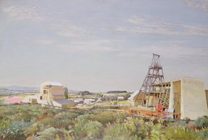 Lady Gwen Cornish Tin Mine af Harold Harvey