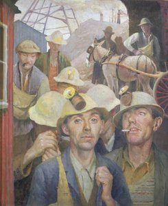 St. Just Tin Miner af Harold Harvey