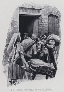 Levering af neglene på fabrikken (s/h foto) af Harold Hume Piffard