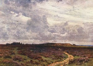 The Sandy Road, Milford Heath (farvelitografi)