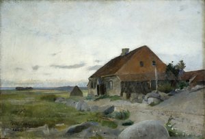 Fra Kvalbein (olie på lærred) af Harriet Backer