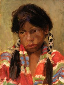 Indisk dreng Joe Archelita, 1918.