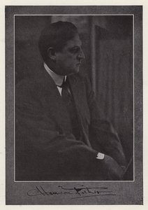 Harrison Fisher (1875-1934), amerikansk illustrator (s/h-foto)
