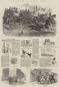 Epsom Races, 1849 af Harrison William Weir