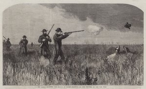Hans Kongelige Højhed Prinsen af Wales skyder på Prairies of the Far West
