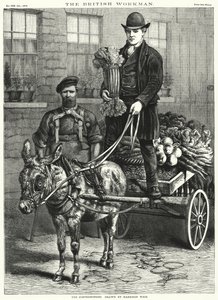 Costermonger af Harrison William Weir