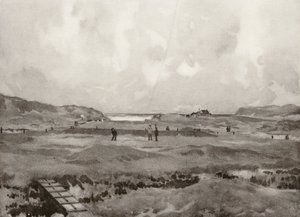 Golfbaner: Bude, hullet "Nursery Maid" (litografi)