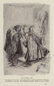 Julebøger af Charles Dickens: Kampen om livet (litografi)